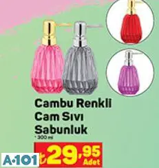 RENKLİ CAM SIVI SABUNLUK RENKLİ CAM SIVI SABUNLUK